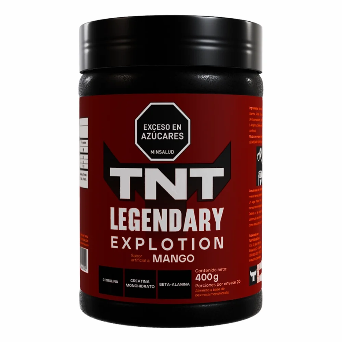 Legendary Explotion 400 gr TNT 1