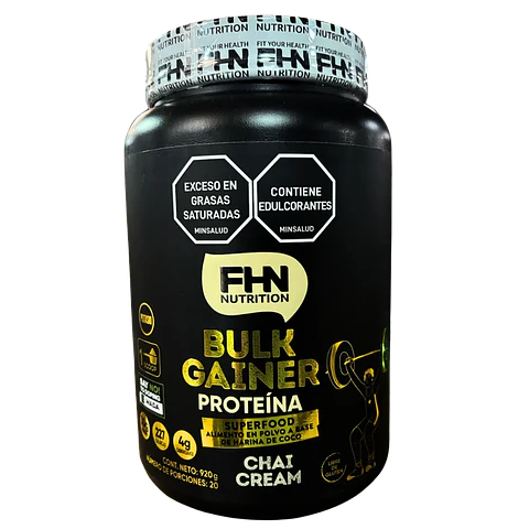Bulk Gainer Proteína Crema de Chai 920 gr FHN