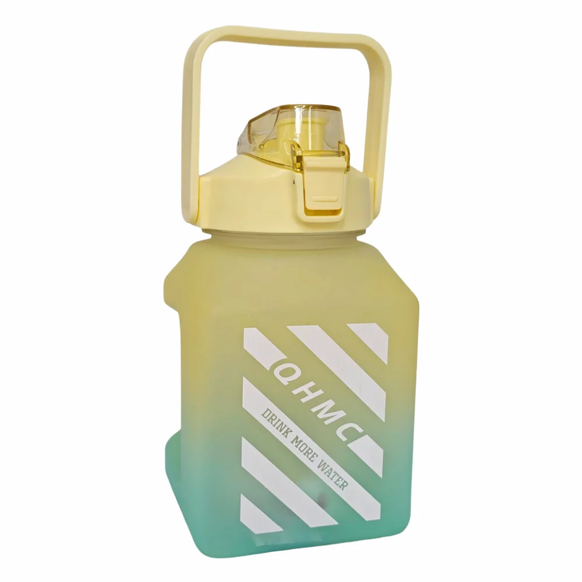 Shaker QHMC 1 Litro Verde y Amarillo 1