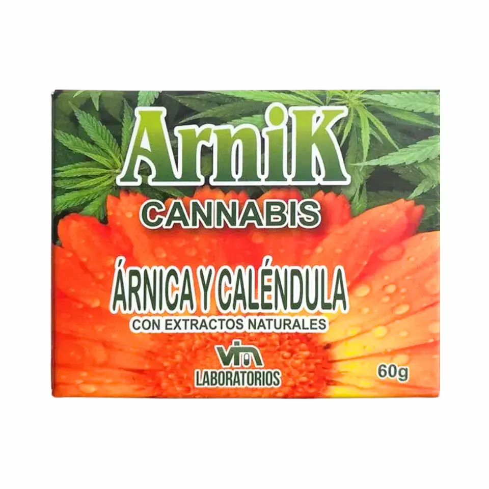 Crema ArniK Cannabis Árnica y Caléndula 60 g VIM 1