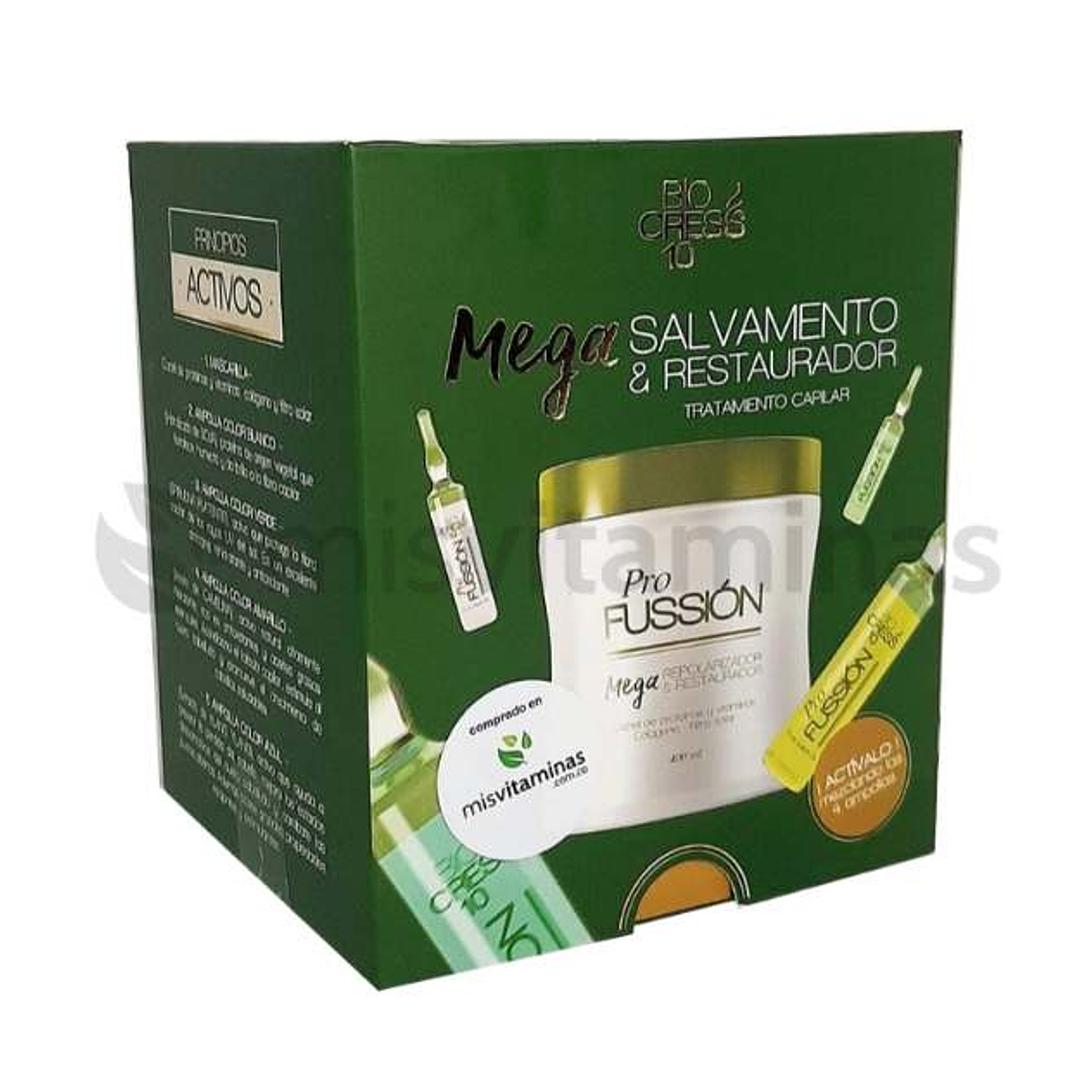 Mega Salvamento y Restaurador Pro Fussion 400 ml Bio Cress 10  1