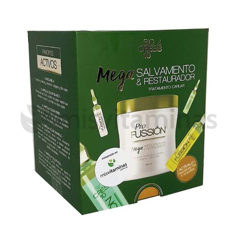 Mega Salvamento y Restaurador Pro Fussion 400 ml Bio Cress 10  1