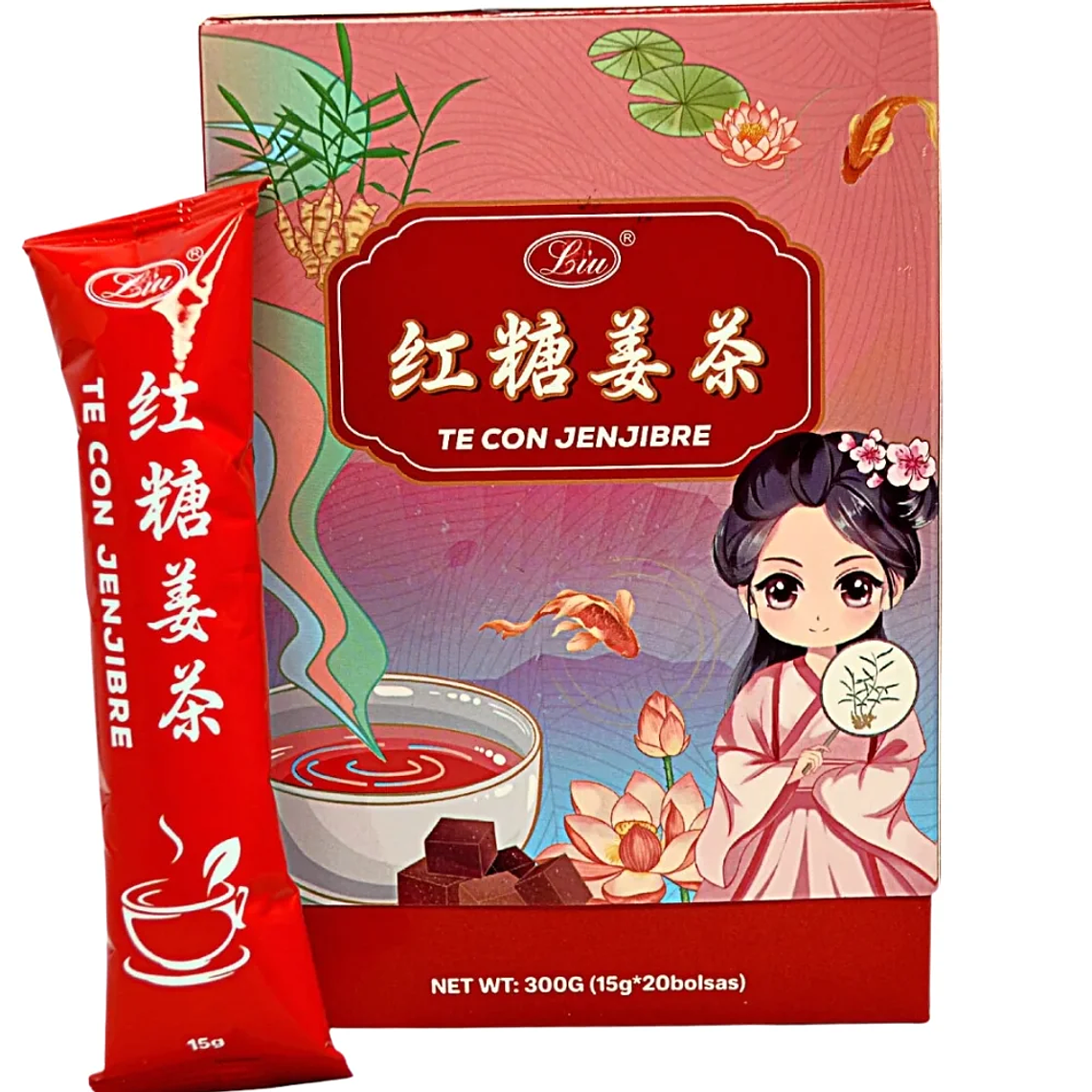 Té con Jengibre 300 gramos Liu 1