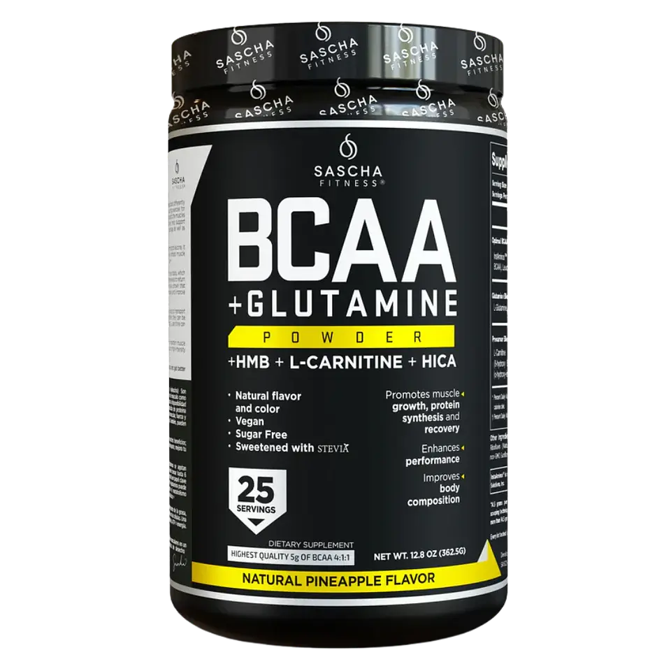 BCAA + Glutamine Piña Sascha Fitness  1