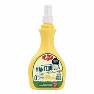 Mantequilla de Finas Hierbas en Spray 300 g Alma Foods