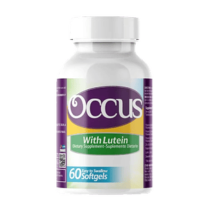 Occus with Lutein 60 Softgels Healthy America 