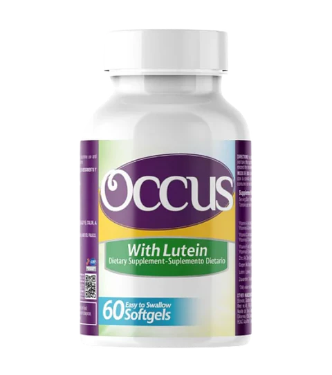 Occus with Lutein 60 Softgels Healthy America 