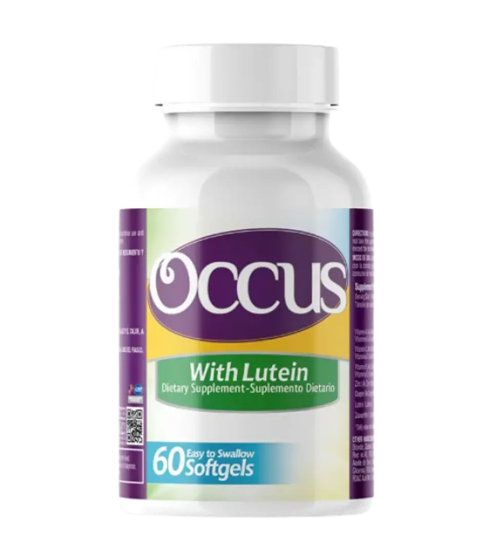 Occus with Lutein 60 Softgels Healthy America  1