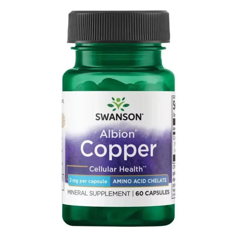 Copper 60 cápsulas Swanson 1