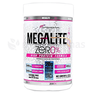 Mega Lite Zer0% Nutramerican 533 gr