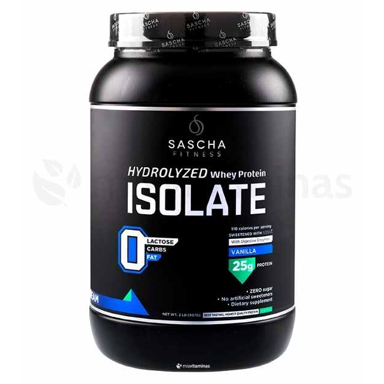 Sascha Whey Protein Isolate Vainilla 2.17 libras 1