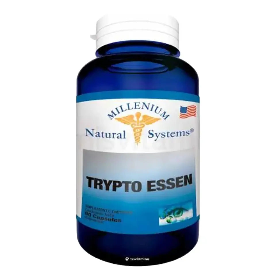 Trypto Essen Millenium Natural Systems 60 Cápsulas 1