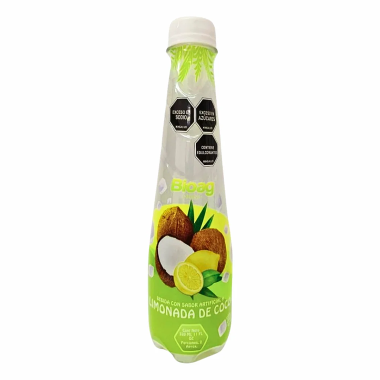 Limonada de Coco con Cristales 320 ml Bioag 1