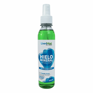 Hielo Mineral Loción Refrescante 250 ml Live + Nat