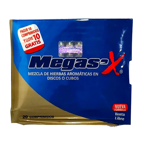 Megas'X Sachet 20 Tabletas 