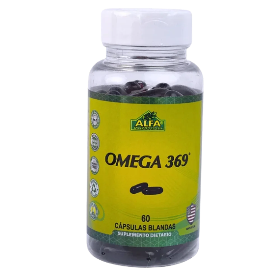Omega 369 60 Cápsulas Alfa Vitamins 1