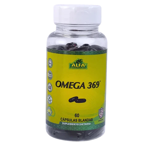 Omega 369 60 Cápsulas Alfa Vitamins