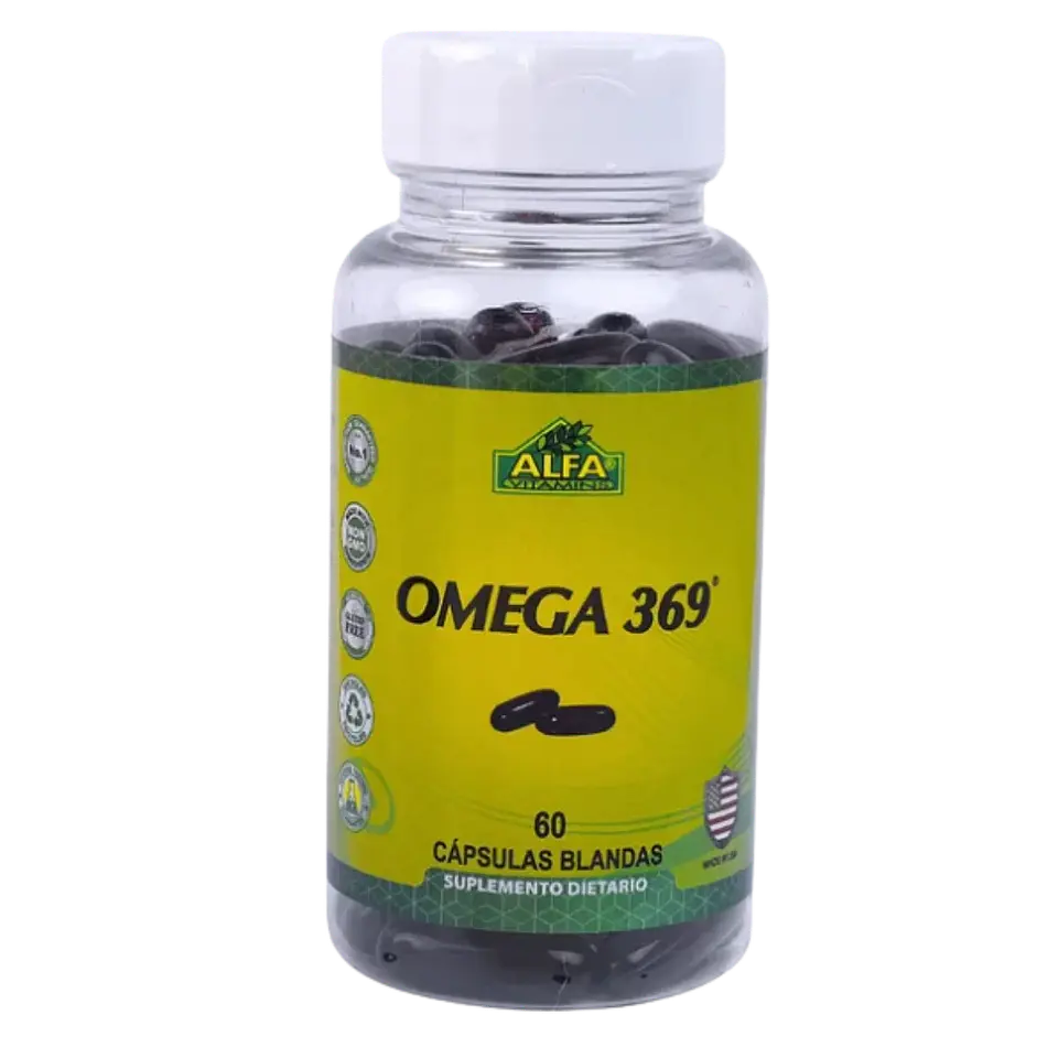 Omega 369 60 Cápsulas Alfa Vitamins 1
