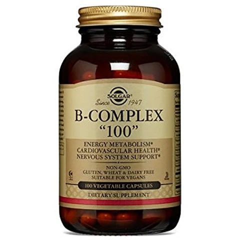 B Complex "100" Solgar 100 Cápsulas