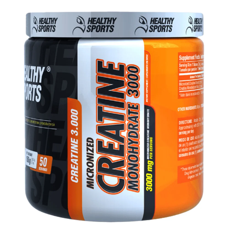Creatina 3000 mg 150 gramos Healthy Sports 1