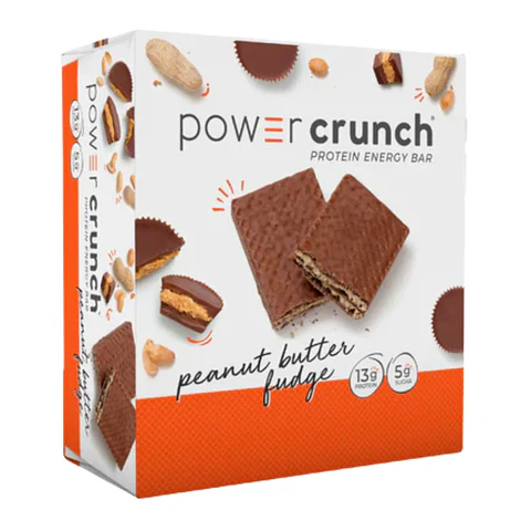 Power Crunch Galleta de Proteína Mantequilla de Maní Caja 12 Unidades