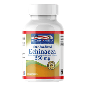 Echinacea 250 mg 100 capsulas Healthy America