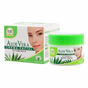 Crema Facial de Aloe Vera 140 gr Nevada