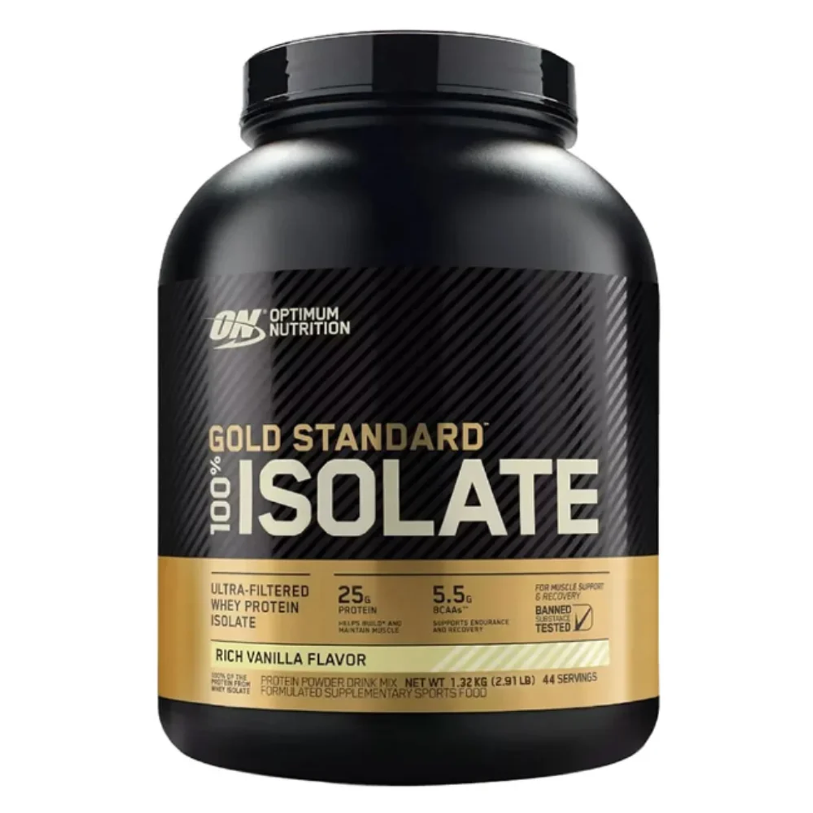 Gold Standard 100% Isolated 2.91 Libras Optimun Nutrition 1