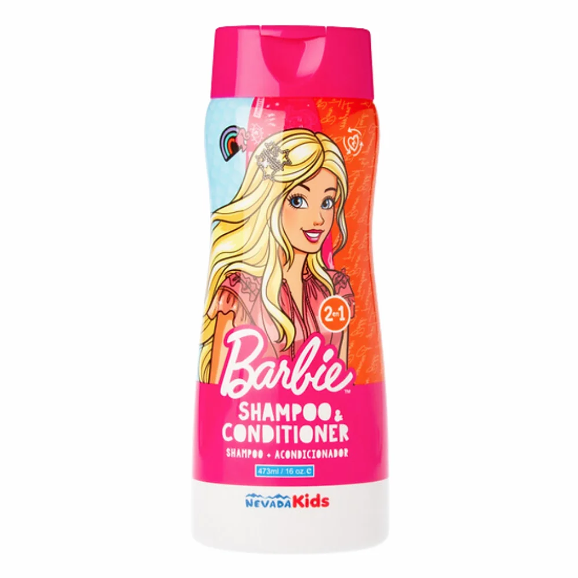 Shampoo y Acondicionador Barbie 473 ml Nevada Kids 1
