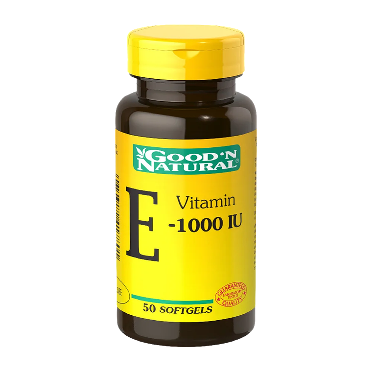 Vitamin E 1000 IU 50 Softgel Good'N Natural 1