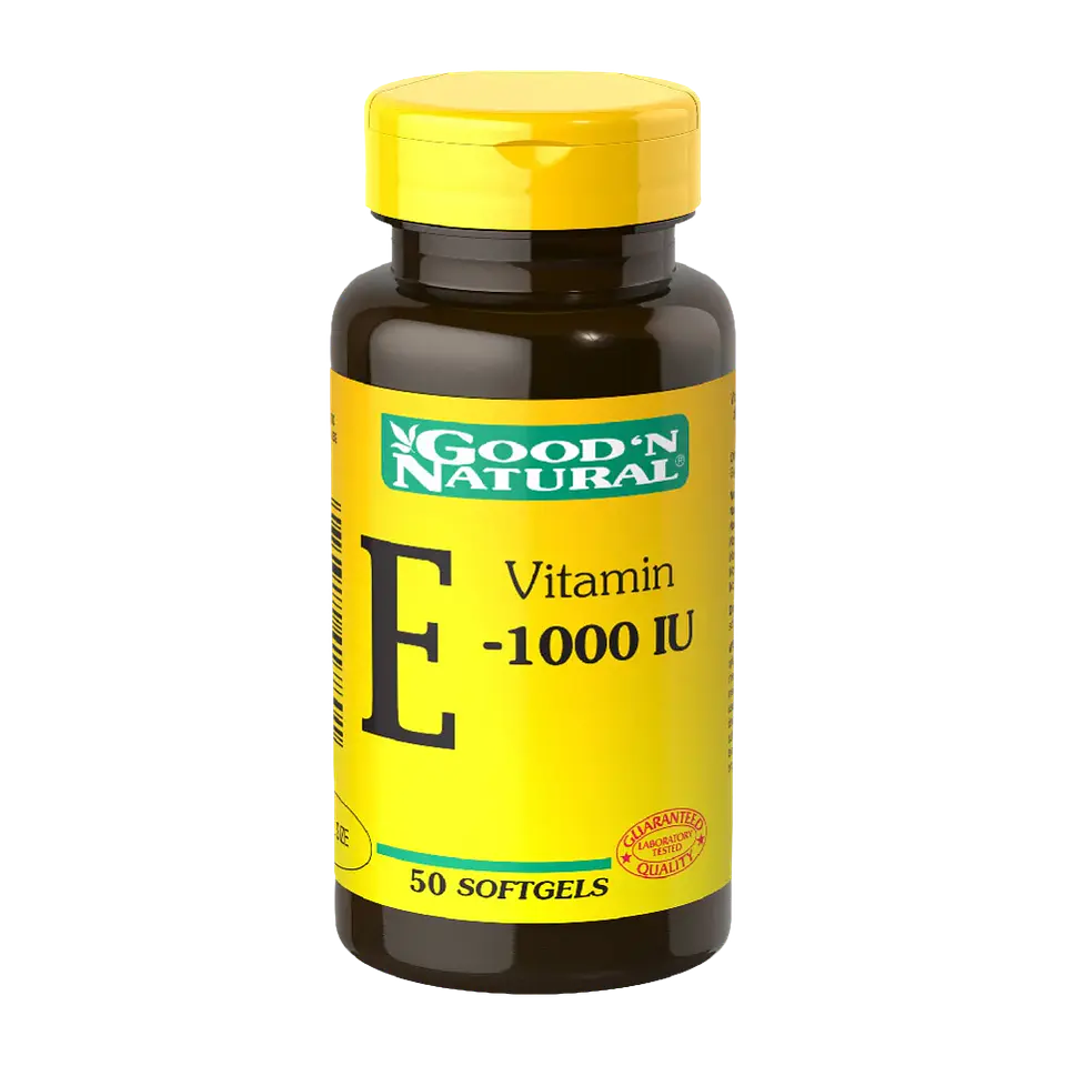 Vitamin E 1000 IU 50 Softgel Good'N Natural 1