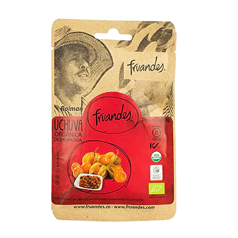 Uchuva Orgánica Deshidratada Fruandes 30 gr