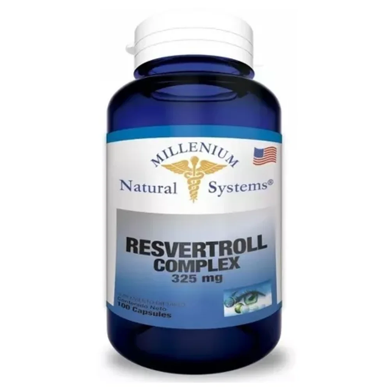 Resveratrol Complex 325 mg 100 Cápsulas 1