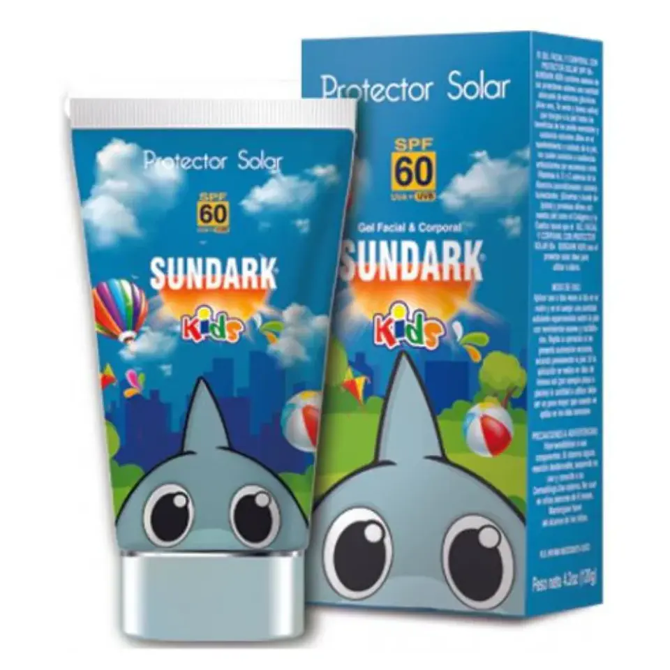 Protector Solar Kids 60 SPF Sundark 120 gr 1