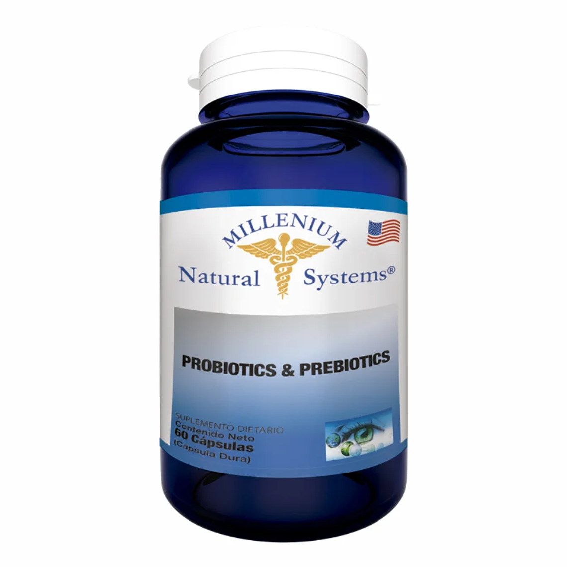 Probiotics & Prebiotics 60 Cápsulas Natural Systems 1