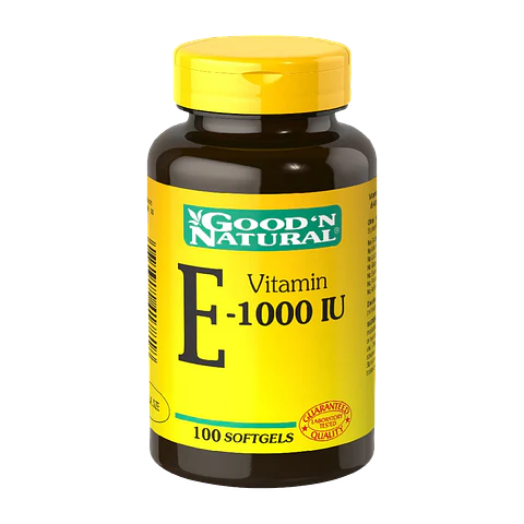 Vitamin E 1000 IU 100 Softgel Good'N Natural