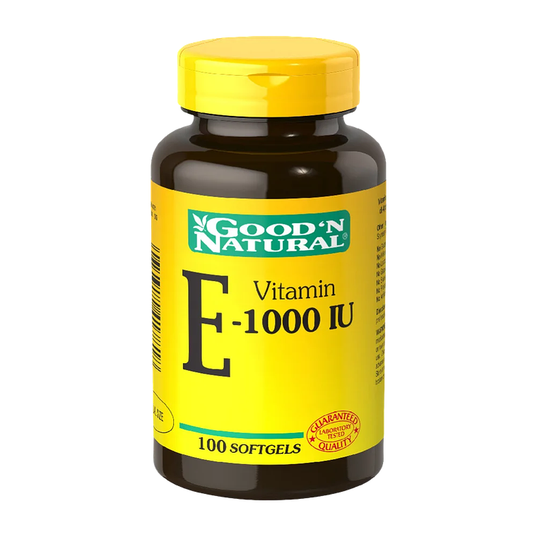 Vitamin E 1000 IU 100 Softgel Good'N Natural 1