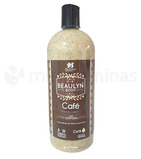 Crema de Café con Exfoliante 1000 g Beaulyn