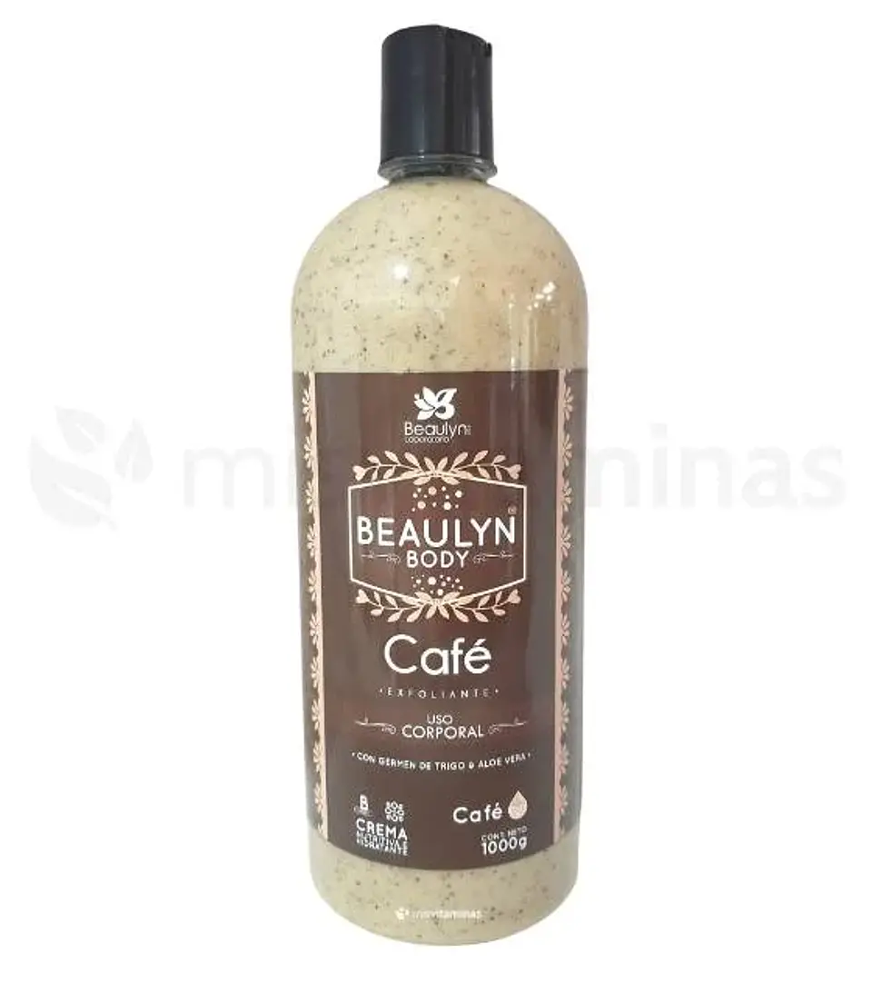 Crema de Café con Exfoliante 1000 g Beaulyn 1