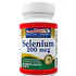 Selenium 200 mcg 100 caplets Healthy America