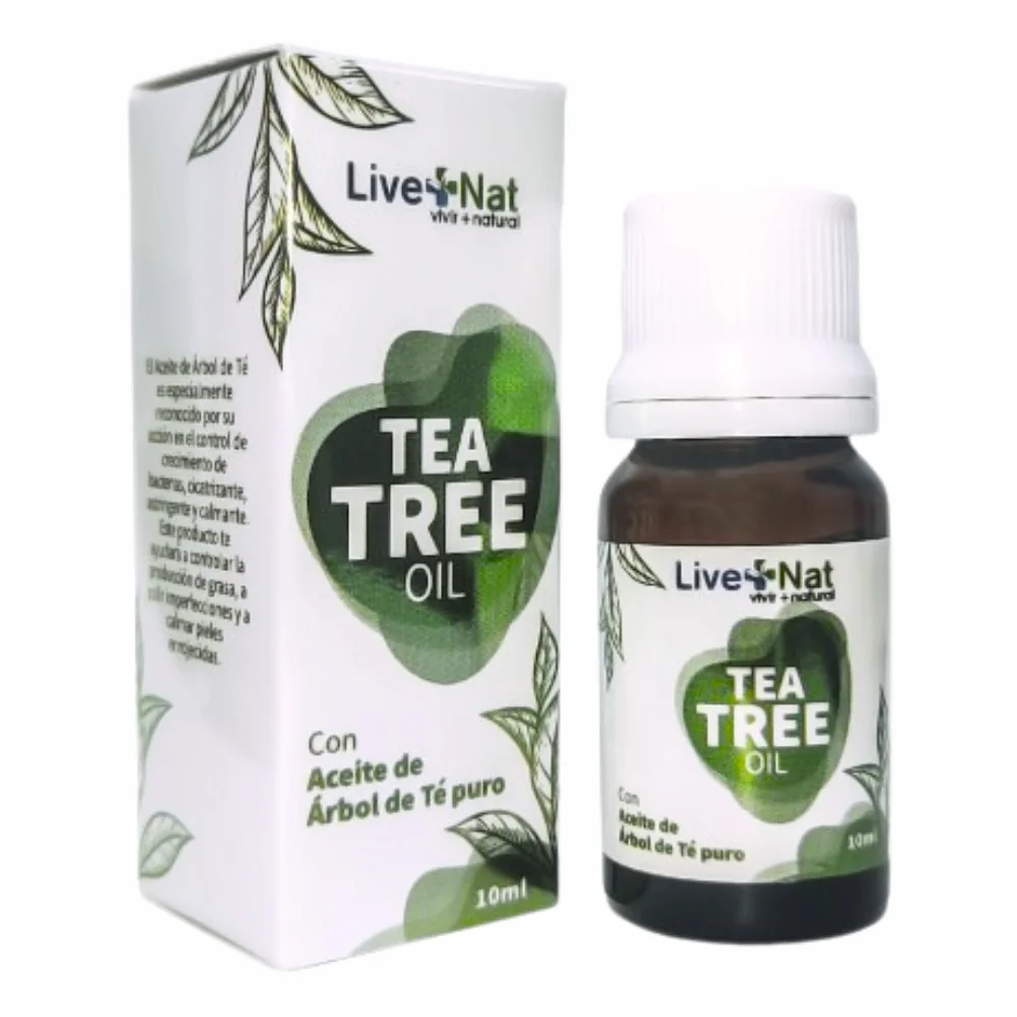Tea Tree Oil 10 ml Live + Nat 1