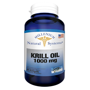 Krill Oil 1000 mg 30 Softgels Natural Systems