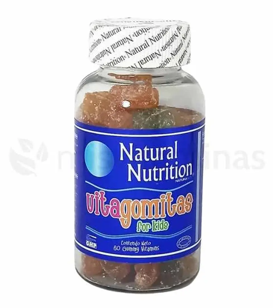 Vitagomitas para Niños 60 Gomas Natural Nutrition 1