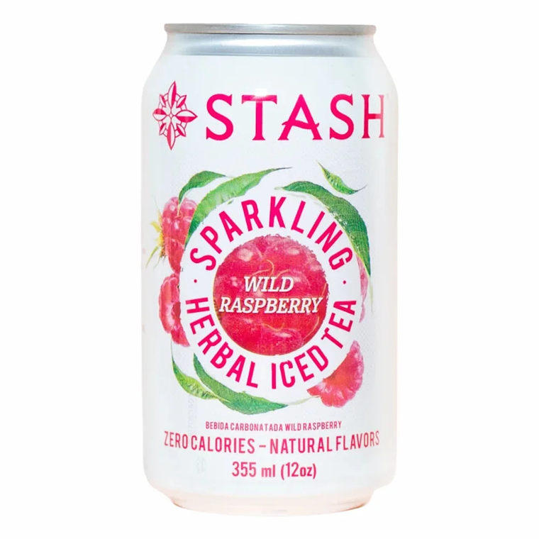 Té Herbal Helado Frambuesa 355 ml Stash 1