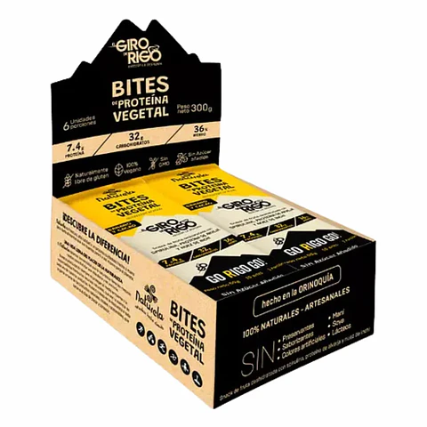Bites de Proteína Vegetal 6 Unidades Naturela
