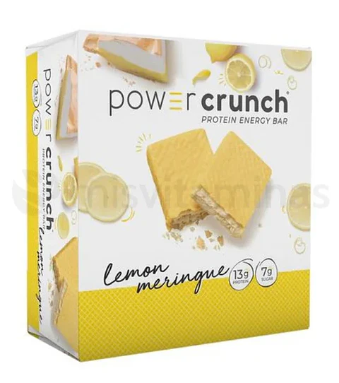 Galletas de Proteina Power Crunch 12 unidades lemon Meringue