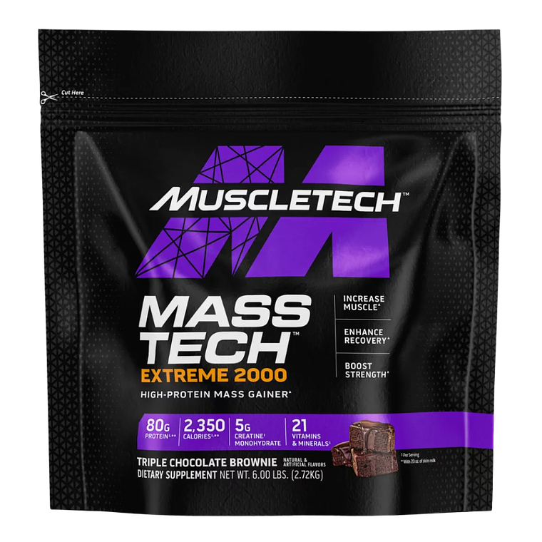Mass tech Xtreme 2000 6 libras Muscletech 1