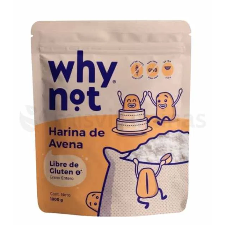 Harina de Avena Why Not 1000 gr 1