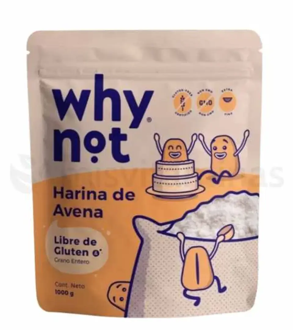 Harina de Avena Why Not 1000 gr 1