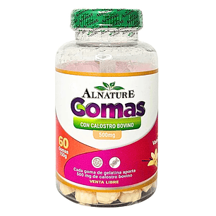 Gomas con Calostro Bovino 60 gomas Alnature